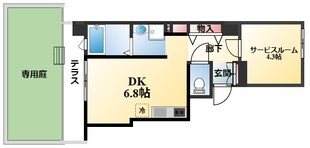 ソレイユ服部の物件間取画像